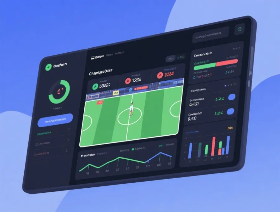 实时赔率与赛事数据示意图